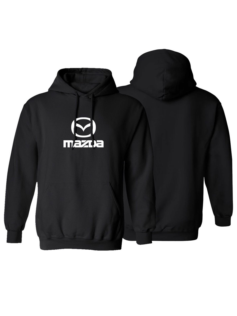Men’s Mazda Pullover Hoodie Black